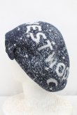 画像2: ヴィヴィアンウエストウッド 中古 / ミルキーウェイベレー帽  紺  H-25-10-05-081-ha-OD-ZH (2)