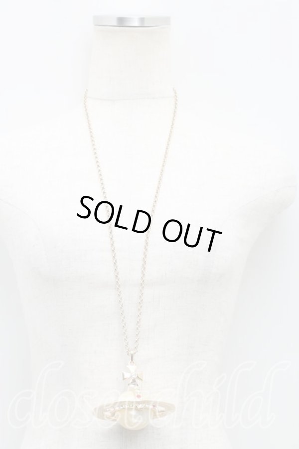 画像5: ヴィヴィアンウエストウッド 中古 / ジャイアントオーブネックレス  ゴールド  H-25-10-05-084-nl-OD-ZH (5)