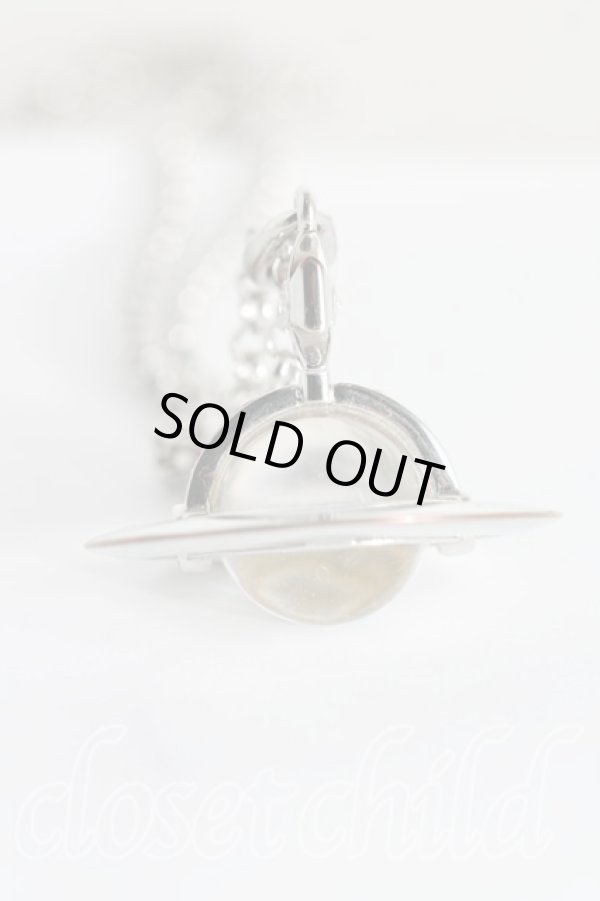 画像3: ヴィヴィアンウエストウッド 中古 / スモールオーブネックレス  シルバー  H-25-10-05-086-nl-OD-ZH (3)