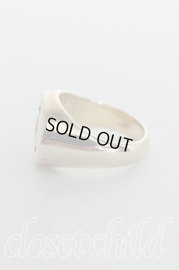 画像2: ヴィヴィアンウエストウッド 中古 / オーバルシールリング M(13号) ゴールド  H-25-10-05-089-rg-IN-ZH (2)