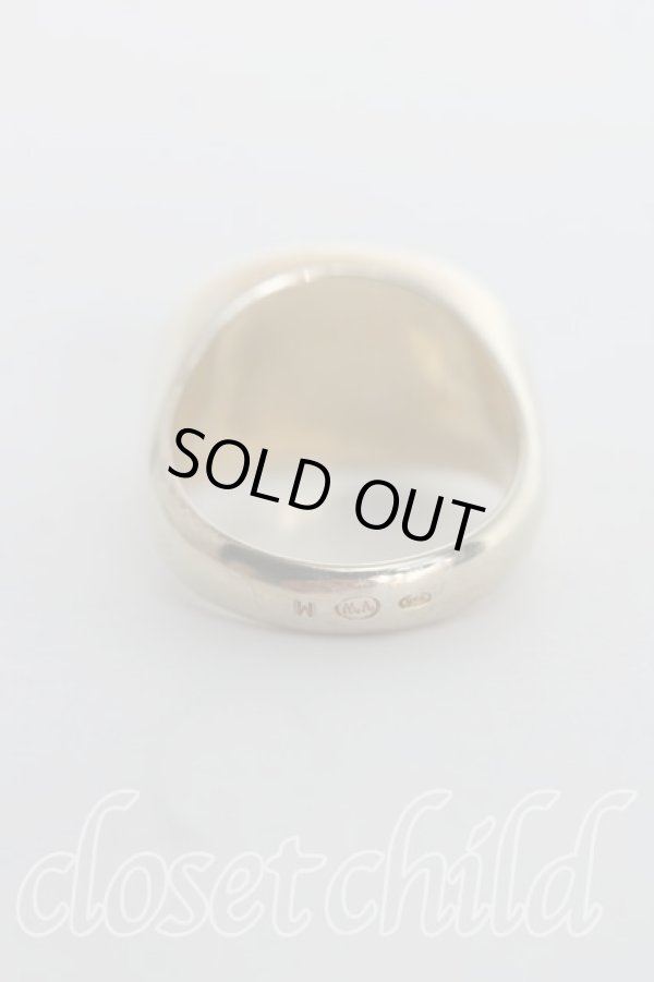 画像3: ヴィヴィアンウエストウッド 中古 / オーバルシールリング M(13号) ゴールド  H-25-10-05-089-rg-IN-ZH (3)