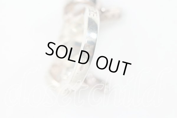 画像5: ヴィヴィアンウエストウッド 中古 / PAVE BOW リング S(12号) シルバー  H-25-10-05-091-rg-IN-ZH (5)