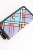 画像2: ヴィヴィアンウエストウッド 中古 / クラシックジップラウンド長財布  青  H-25-10-05-096-wa-OD-ZH (2)