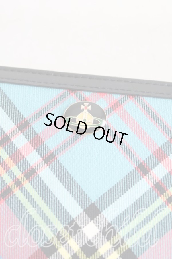 画像5: ヴィヴィアンウエストウッド 中古 / クラシックジップラウンド長財布  青  H-25-10-05-096-wa-OD-ZH (5)