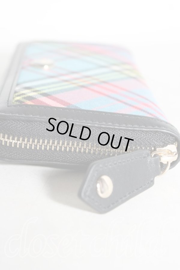 画像6: ヴィヴィアンウエストウッド 中古 / クラシックジップラウンド長財布  青  H-25-10-05-096-wa-OD-ZH (6)