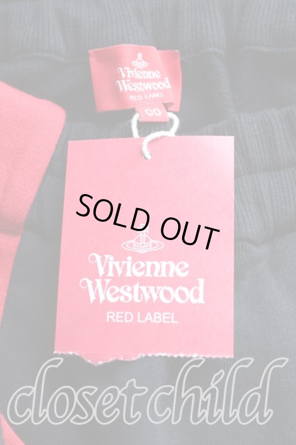 画像3: ヴィヴィアンウエストウッド 中古 / コットン裏毛起毛側章パンツ 00（ワンサイズ） 黒  H-25-10-05-010-pa-OD-ZH (3)