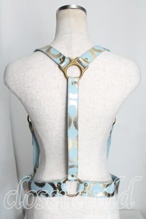 画像2: Worlds End 中古 / スクイグルハーネス  サックス  H-25-10-05-101-gd-OD-ZH (2)