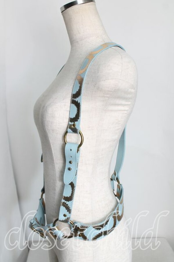 画像3: Worlds End 中古 / スクイグルハーネス  サックス  H-25-10-05-101-gd-OD-ZH (3)