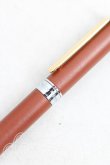 画像4: ヴィヴィアンウエストウッド 中古 / 革巻キボールペン  茶  H-25-10-05-105-gd-OD-ZH (4)
