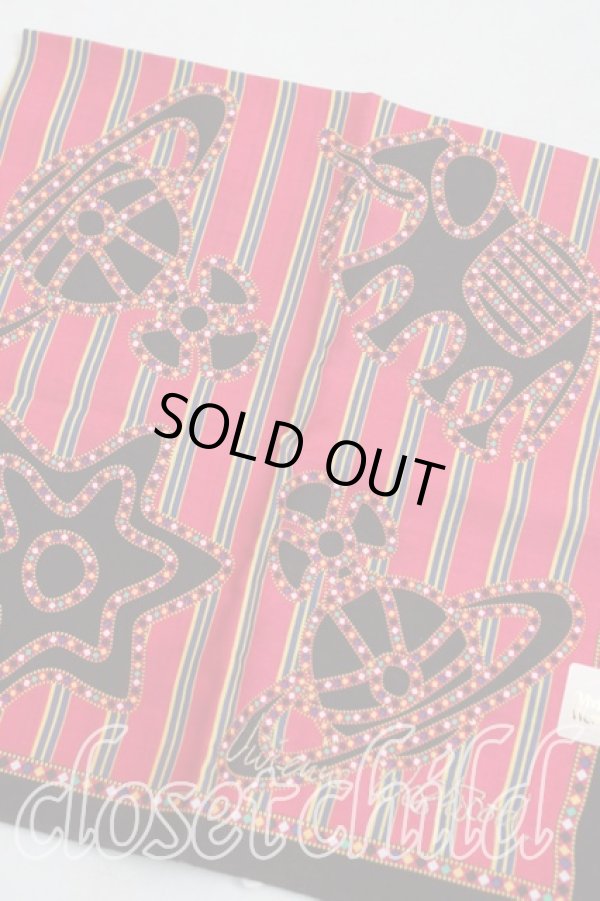 画像2: ヴィヴィアンウエストウッド 中古 / ハンカチ   H-25-10-05-115-gd-IN-ZH (2)