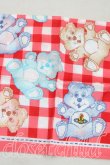 画像2: ヴィヴィアンウエストウッド 中古 / ハンカチ(テディベア)   H-25-10-05-122-gd-IN-ZH (2)