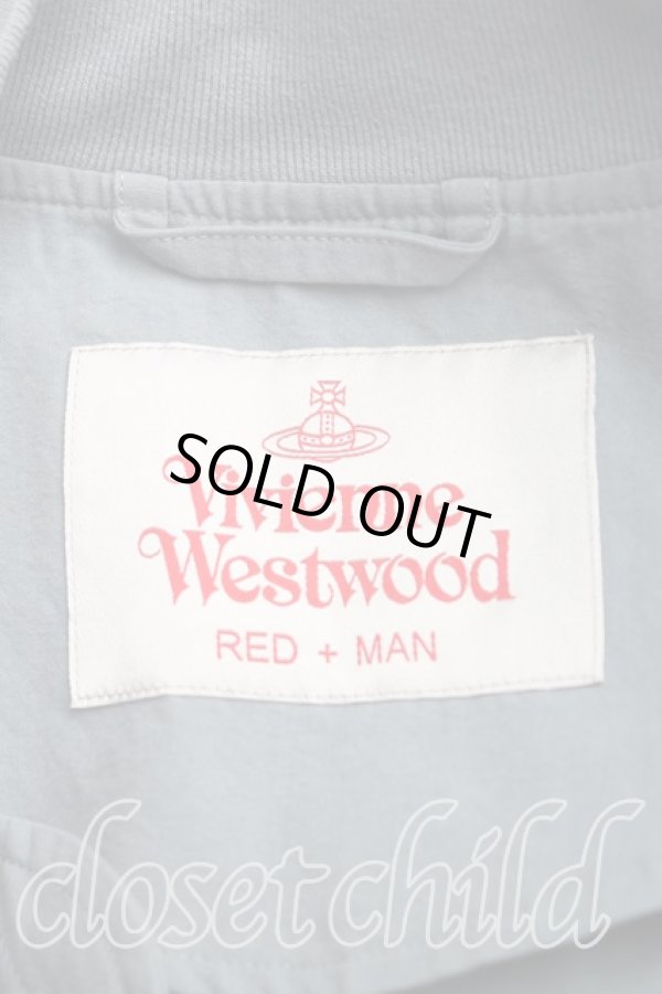 画像3: ヴィヴィアンウエストウッド MAN 中古 / INTERGALACTIC BADGESボンバー FREE 青  H-25-10-05-002-jc-OD-ZH (3)