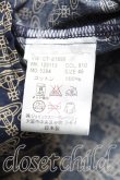 画像4: ヴィヴィアンウエストウッド MAN 中古 / チェーンオーブ総柄アシメシャツ 46（メンズM相当） 紺  H-25-10-05-018-bl-OD-ZH (4)
