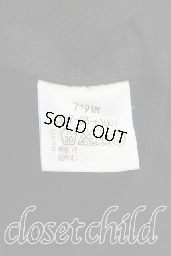 画像5: ヴィヴィアンウエストウッド 中古 / コットンジャケット 2(9号相当) 黒  H-25-10-12-002-jc-IN-ZH (5)