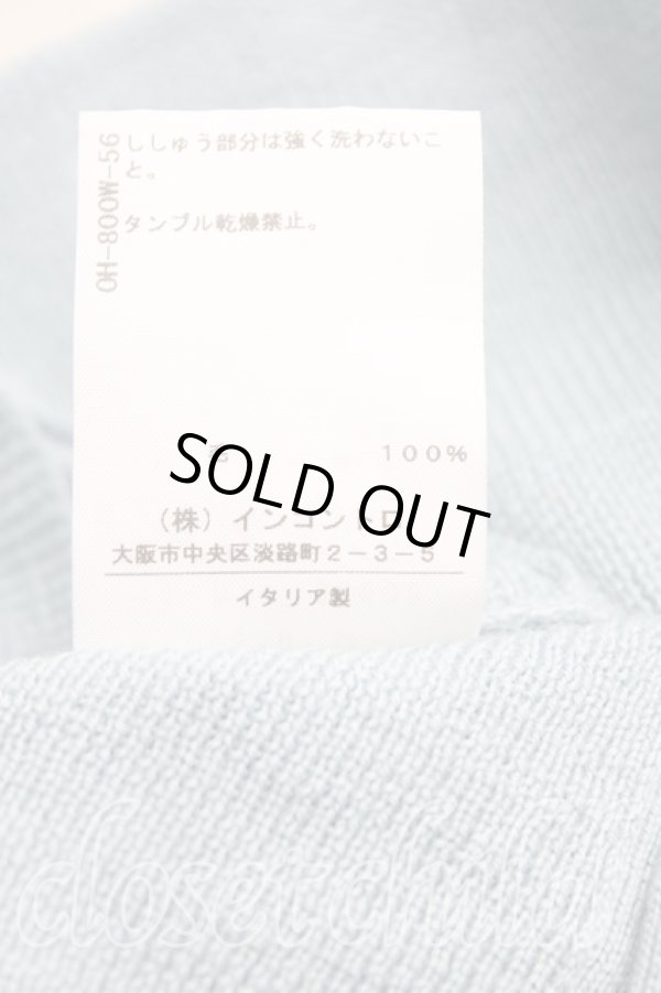 画像5: ヴィヴィアンウエストウッド 中古 / カラーオーブ刺繍ロングカーディガン S サックス  H-25-10-12-019-to-OD-ZH (5)