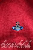 画像5: ヴィヴィアンウエストウッド 中古 / カラーオーブ刺繍カーディガン M 赤  H-25-10-12-020-to-OD-ZH (5)