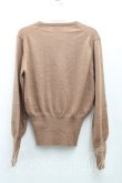 画像2: ヴィヴィアンウエストウッド 中古 / カラーオーブ刺繍カーディガン M 茶  H-25-10-12-023-to-OD-ZH (2)