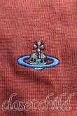画像6: ヴィヴィアンウエストウッド 中古 / カラーオーブ刺繍カーディガン M オレンジ  H-25-10-12-024-to-OD-ZH (6)