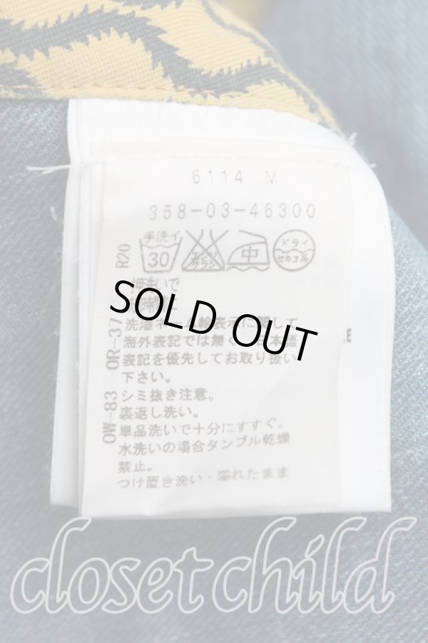 画像4: ヴィヴィアンウエストウッド Anglomania and Lee 中古 / DRUNKウエストコート S インディゴ  H-25-10-12-025-to-OD-ZH (4)