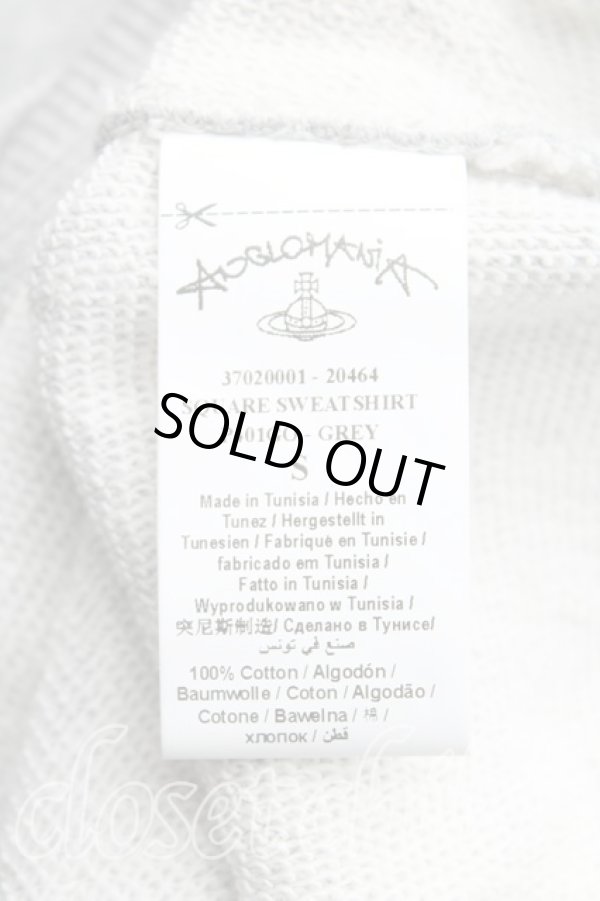 画像4: ANGLOMANIA 中古 / スクエアスウェット S 灰  H-25-10-12-028-to-OD-ZH (4)