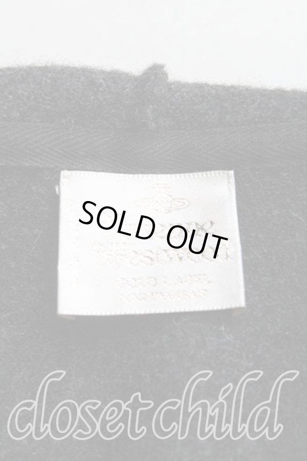 画像3: ヴィヴィアンウエストウッド 中古 / カラーオーブ刺繍ニットパーカー  灰  H-25-10-12-029-to-OD-ZH (3)