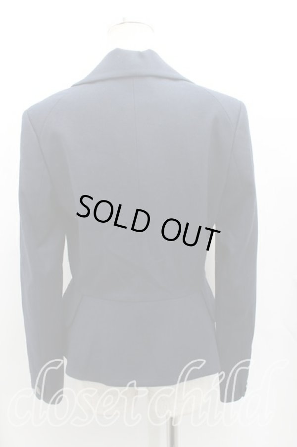 画像2: ヴィヴィアンウエストウッド 中古 / LOVEジャケット 3（11号相当） 紺  H-25-10-12-004-jc-OD-ZH (2)