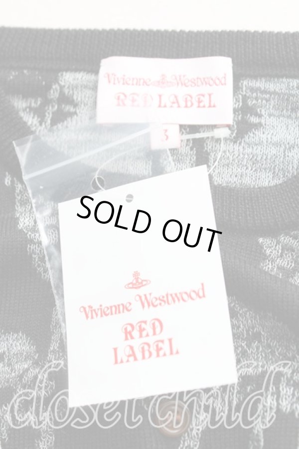 画像3: ヴィヴィアンウエストウッド 中古 / チェーンオーブカーディガン 3（11号相当） 黒  H-25-10-12-037-to-OD-ZH (3)