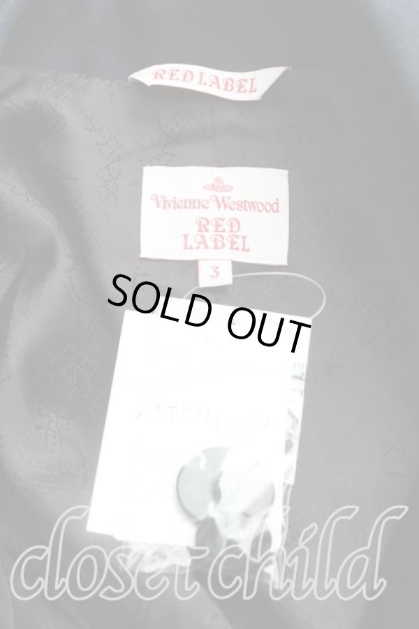 画像3: ヴィヴィアンウエストウッド 中古 / LOVEジャケット 3（11号相当） 紺  H-25-10-12-004-jc-OD-ZH (3)