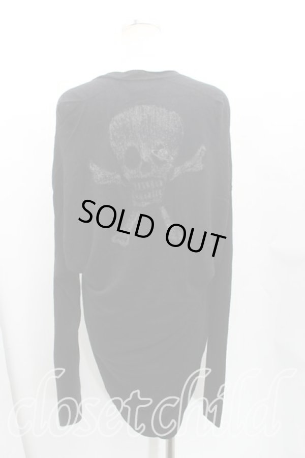 画像2: ヴィヴィアンウエストウッド 中古 / T.F.T.Lロングカーディガン 2（9号相当） 黒  H-25-10-12-038-to-OD-ZH (2)