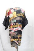 画像2: ANGLOMANIA 中古 / ダクトテープカットソーワンピ 38（M相当） 黒  H-25-10-12-044-op-OD-ZH (2)