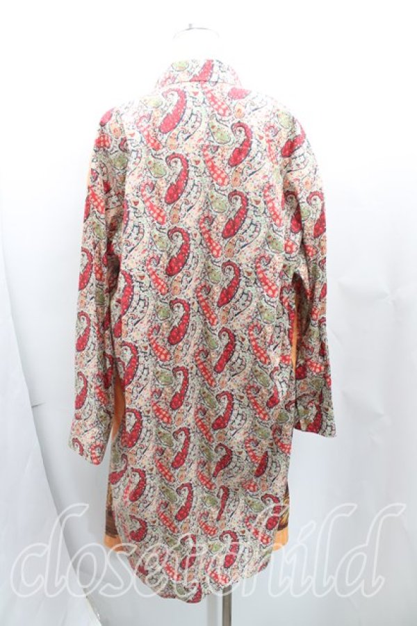 画像2: ヴィヴィアンウエストウッド 中古 / スクエアフロントドレス 38（7号相当） マルチ  H-25-10-12-045-op-OD-ZH (2)