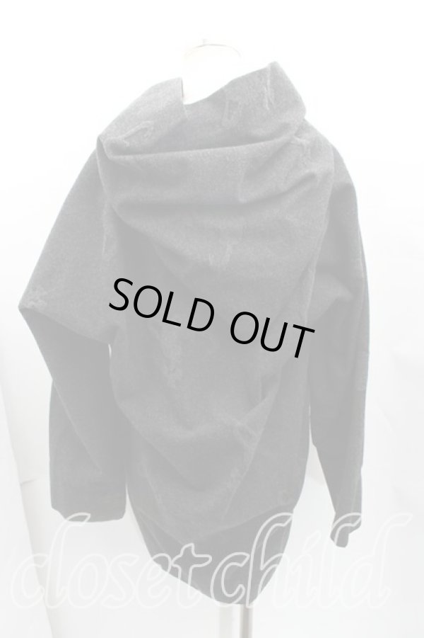 画像2: ヴィヴィアンウエストウッド 中古 / ジャガードオーブフーディコート 1（7号相当） 灰  H-25-10-12-047-co-OD-ZH (2)