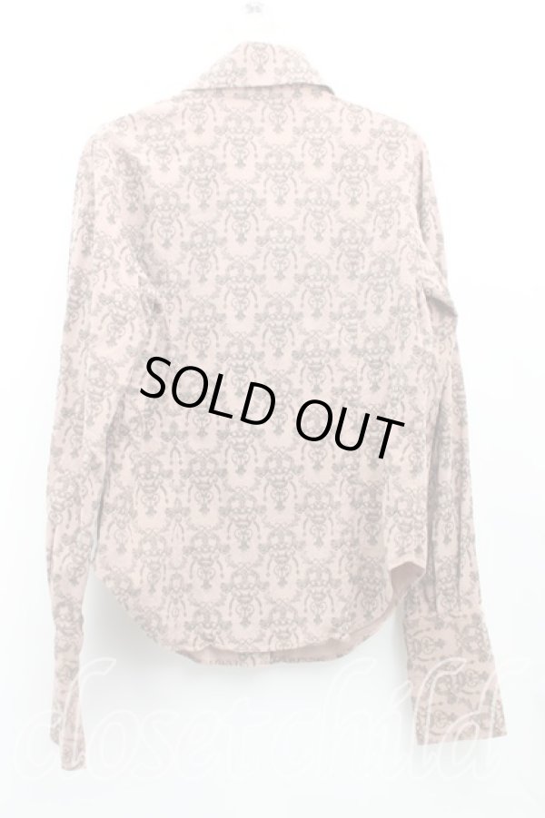 画像2: ヴィヴィアンウエストウッド 中古 / オーブptコーデュロイシャツ 2（9号相当） ベージュ  H-25-10-12-049-bl-OD-ZH (2)