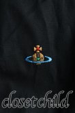 画像7: ヴィヴィアンウエストウッド 中古 / カラーオーブ刺繍パフスリーブシャツ 38（7号相当） 黒  H-25-10-12-050-bl-OD-ZH (7)