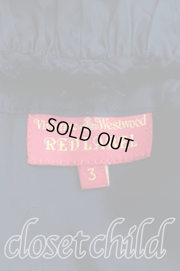 画像3: ヴィヴィアンウエストウッド 中古 / オーブ総柄フロントフリルシャツ 3（11号相当） 黒  H-25-10-12-051-bl-OD-ZH (3)