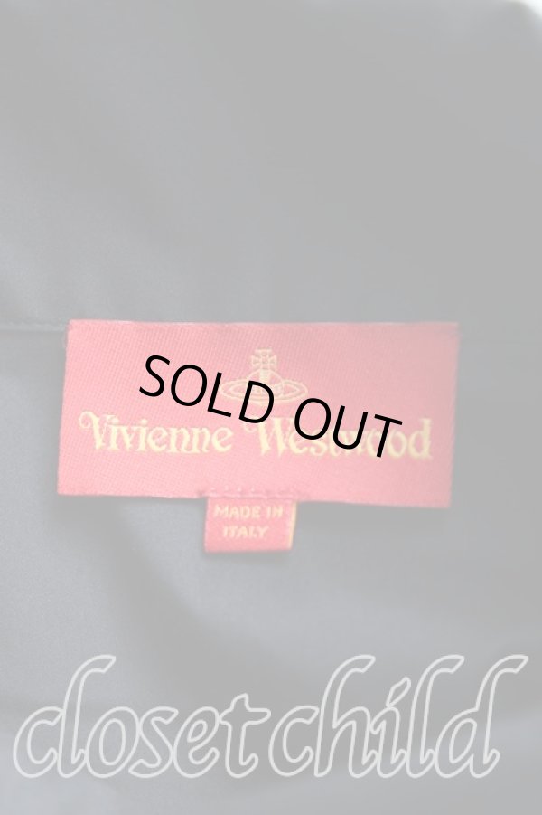 画像3: ヴィヴィアンウエストウッド 中古 / LOVEシャツ 42（11号相当） 黒  H-25-10-12-053-bl-OD-ZH (3)