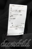 画像5: ヴィヴィアンウエストウッド 中古 / 単色オーブ刺繍比翼半袖シャツ 2（9号相当） 黒  H-25-10-12-054-bl-OD-ZH (5)