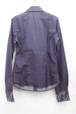 画像2: ヴィヴィアンウエストウッド 中古 / リバティタイフロントシャツ 40（9号相当） 紺  H-25-10-12-055-bl-OD-ZH (2)