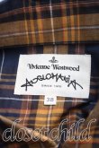 画像3: ANGLOMANIA 中古 / タータンチェックショートシャツ 38（M相当） 紺ｘ黄色  H-25-10-12-056-bl-OD-ZH (3)