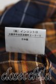 画像5: ANGLOMANIA 中古 / タータンチェックショートシャツ 38（M相当） 紺ｘ黄色  H-25-10-12-056-bl-OD-ZH (5)
