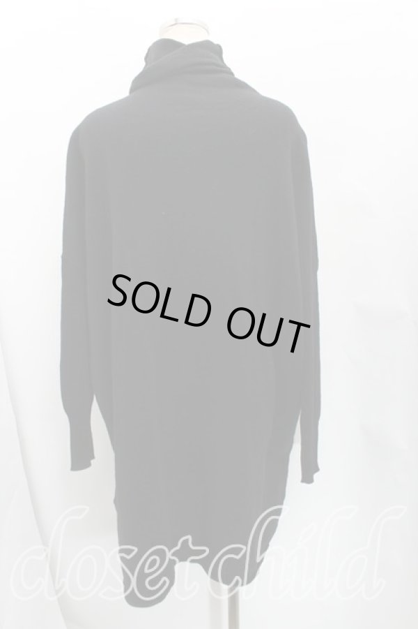 画像2: ヴィヴィアンウエストウッド 中古 / 額縁ニットワンピース 2（9号相当） 黒  H-25-10-12-006-op-OD-ZH (2)