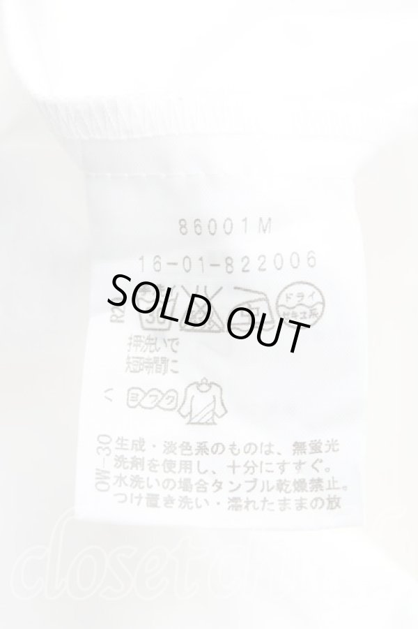 画像4: ヴィヴィアンウエストウッド 中古 / フロントフリルトルネードシャツ 2（9号相当） 白  H-25-10-12-059-bl-OD-ZH (4)