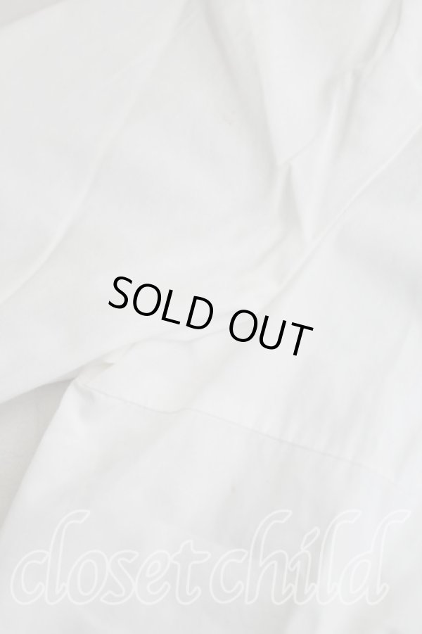 画像6: ヴィヴィアンウエストウッド 中古 / フロントフリルトルネードシャツ 2（9号相当） 白  H-25-10-12-059-bl-OD-ZH (6)