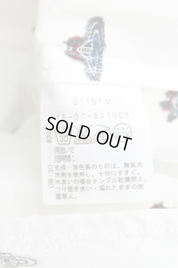 画像4: ヴィヴィアンウエストウッド 中古 / オーブ総柄長袖シャツ 3（11号相当） 白  H-25-10-12-061-bl-OD-ZH (4)