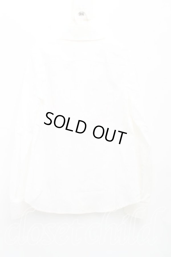 画像2: ヴィヴィアンウエストウッド 中古 / フラワーハートシャツ 2（9号相当） 白  H-25-10-12-063-bl-OD-ZH (2)