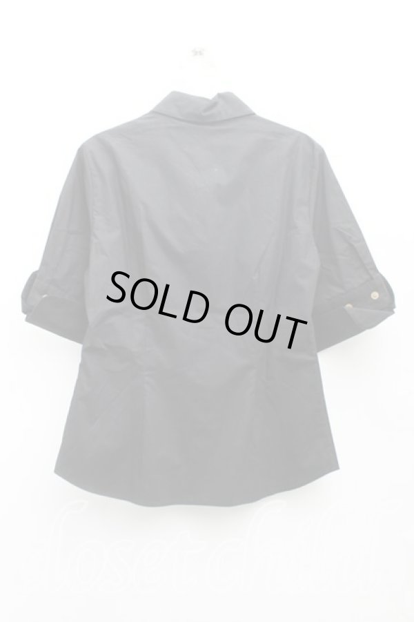 画像2: ヴィヴィアンウエストウッド 中古 / TOULOUSEシャツ 40（9号相当） 黒  H-25-10-12-065-bl-OD-ZH (2)