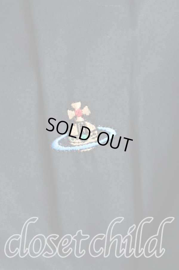 画像6: ヴィヴィアンウエストウッド 中古 / TOULOUSEシャツ 40（9号相当） 黒  H-25-10-12-065-bl-OD-ZH (6)