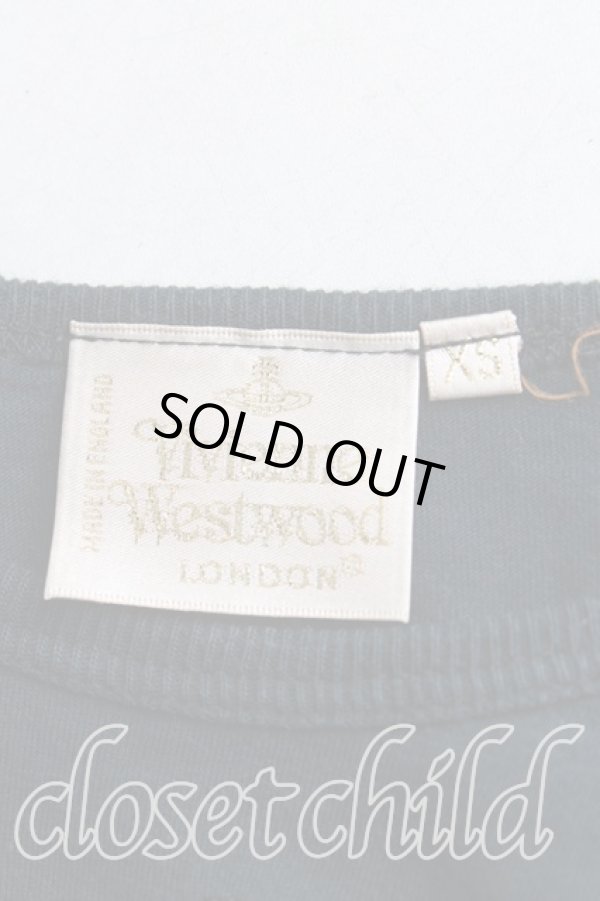 画像3: ヴィヴィアンウエストウッド 中古 / ハリウッドTシャツ XS 黒  H-25-10-12-067-ts-OD-ZH (3)