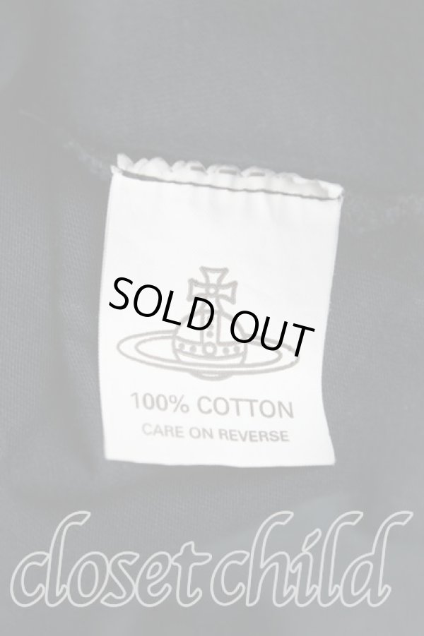 画像4: ヴィヴィアンウエストウッド 中古 / ハリウッドTシャツ XS 黒  H-25-10-12-067-ts-OD-ZH (4)