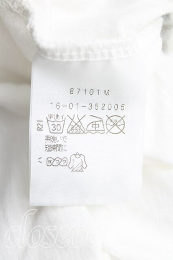 画像4: ヴィヴィアンウエストウッド 中古 / ユニオンジャックTシャツ 2（9号相当） 白  H-25-10-12-068-ts-OD-ZH (4)